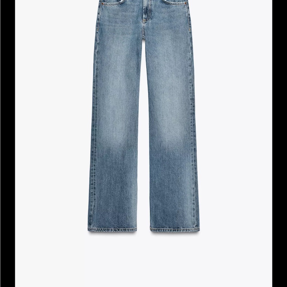 Zara TRF Mid-Rise Wide Leg Jeans (2nd pair - I have two available)